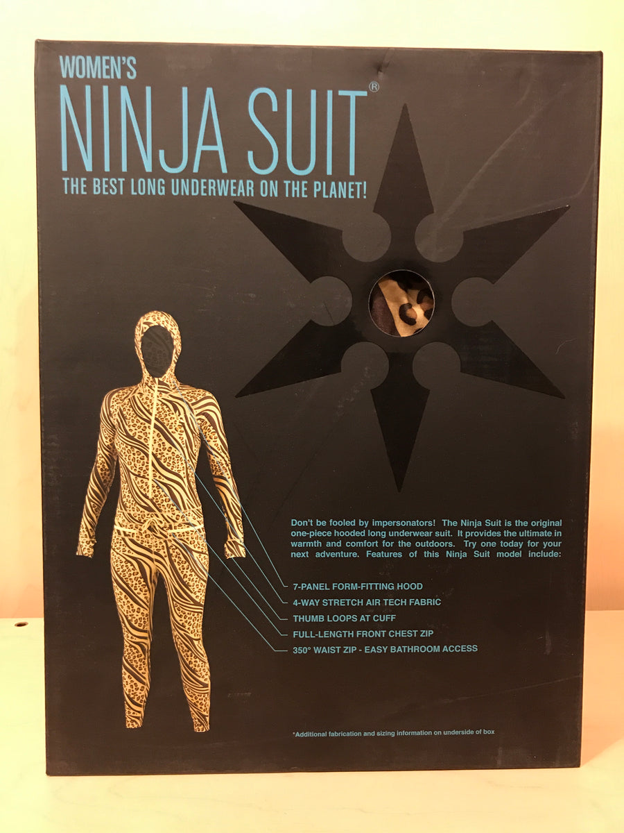 Ninja suit 2024 long underwear