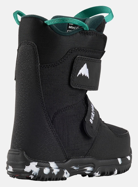 BURTON MINI GROM KIDS SNOWBOARD BOOTS BLACK 2025