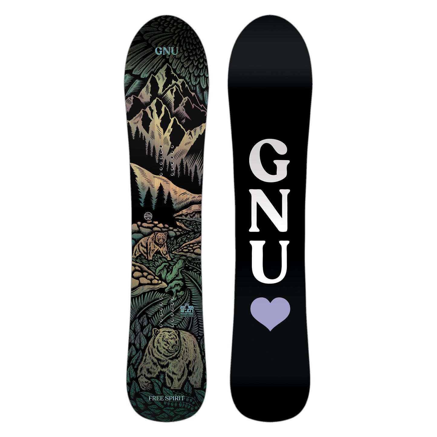 GNU FREE SPIRIT WOMEN’S SNOWBOARD 2024