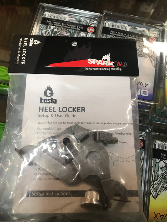 Spark15 tesla heel locker